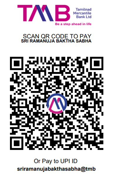 Sri Ramanuja Baktha Sabha UPI QR